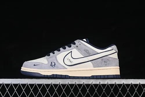 All categories Nk SB Dunk Series Nk SB Dunk Low High-end customized low-top sneakers Nike SB Dunk Low Dior co-branded Haze Blue Anniversary high-end customized low-top casual sneakers DN3168-014